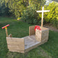 pirate ship playground / sandpit