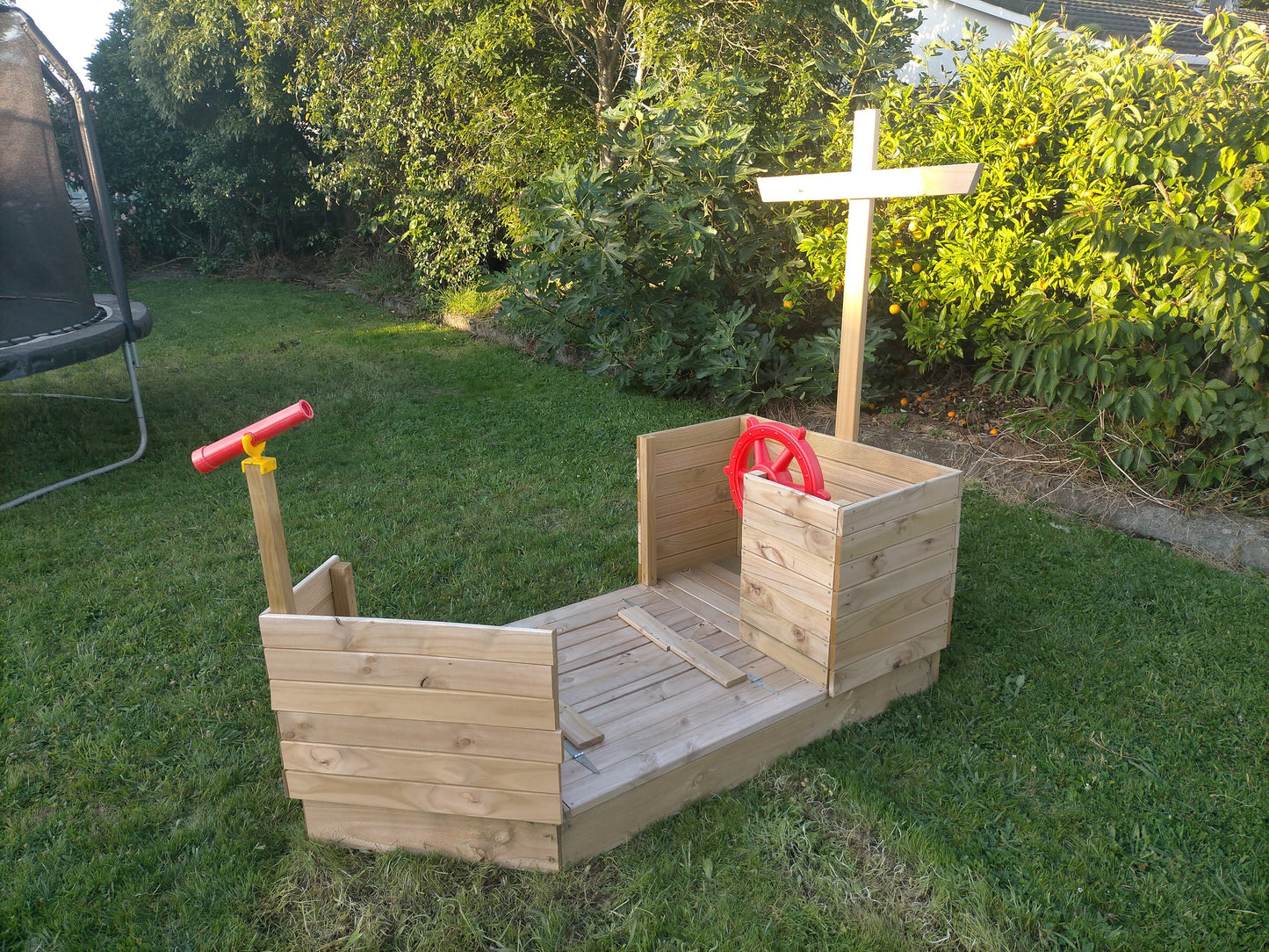 pirate ship playground / sandpit